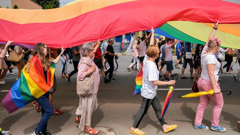 Marsz Równości w Rzeszowie w czerwcu 2019 r.