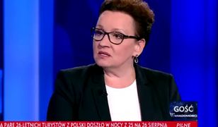 Zalewska opisuje idealnego ucznia. Słowo, które padło, rozwścieczyło internautów