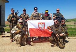 Pierwszy kontakt z Polakami walczącymi przeciwko ISIS. Jeden z nich ciężko ranny