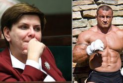 Pudzianowski dopinguje Beatę Szydło. "BRAWOOOOO!"