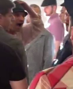 "Narodowcy weszli do Powszechnego. Jedyny materiał z wnętrza teatru". Nagranie pojawiło się w sieci