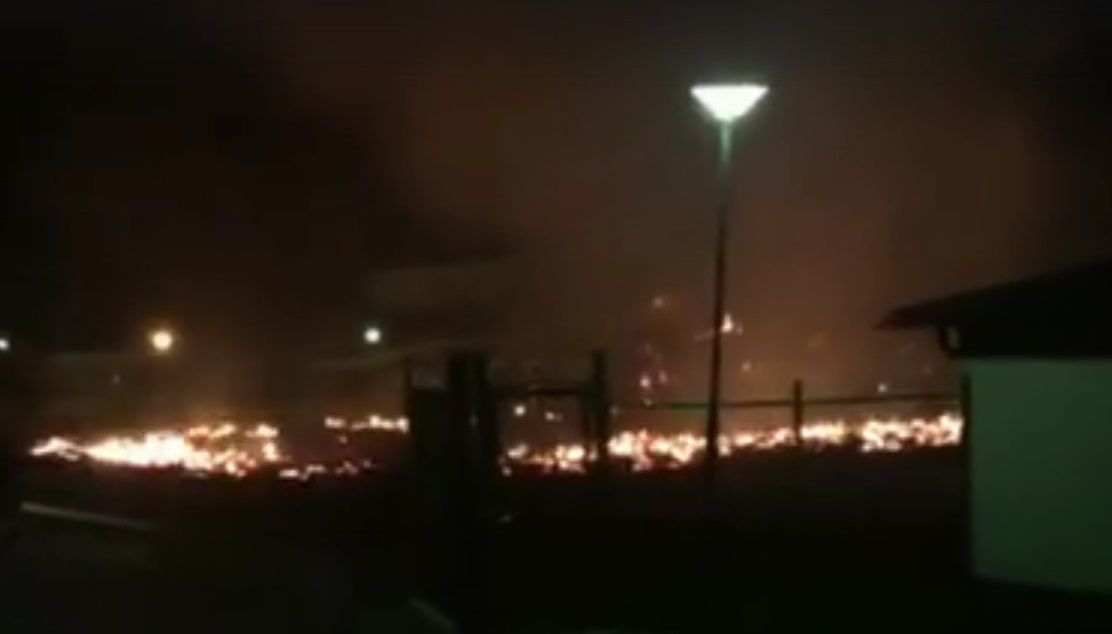Spłonął meczet. Strażacy stoczyli wielogodzinny bój z żywiołem