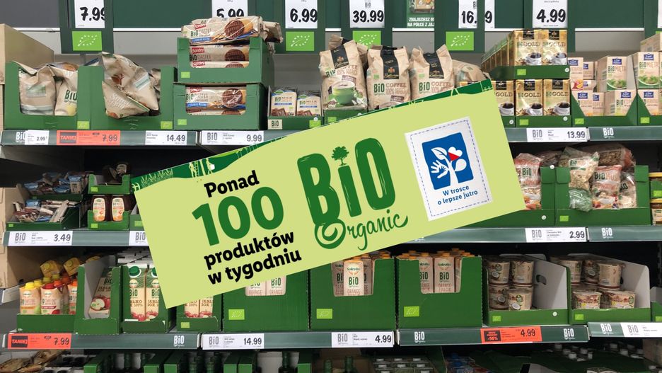 W Lidlu trwa "Tydzień bio", a w Biedronce dostaniemy 40 proc. zniżki na drugi ekologiczny produkt.
