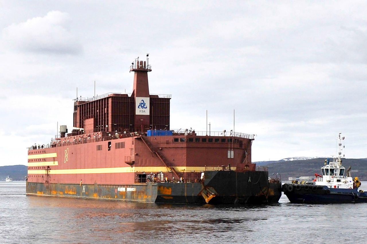 Rosyjski "pływający Czarnobyl" gotowy do podróży. Pierwszy taki statek na świecie