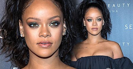 Zgrabne nogi, piękne piersi, a co z brzuchem? Rihanna perfekcyjnie maskuje niedoskonałości!