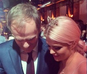 Donald Tusk i Margaret