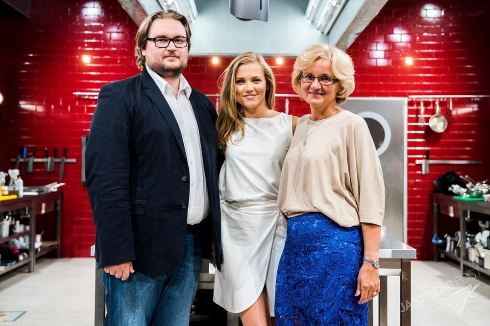 Agnieszka Kaczorowska z mamą i bratem w "Hell's Kitchen"