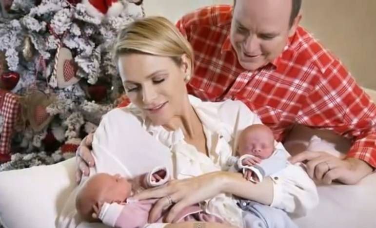 Księżna Charlene i książę Albert II