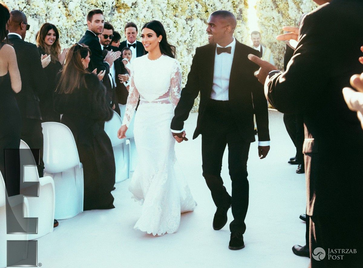 Kim Kardashian - ślub z Kanye Westem
