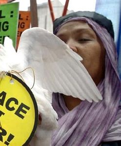 Protesty przeciw izraelskim atakom na Liban