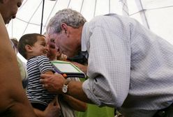 Huragan Katrina zachwiał Bushem