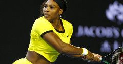 Serena Williams jak Wielki Ptak z "Ulicy Sezamkowej"