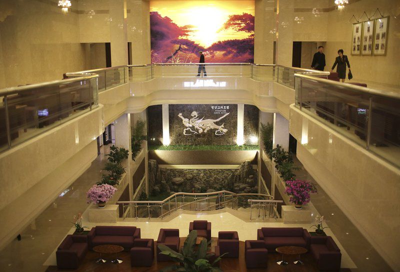 Najbardziej luksusowy hotel w Korei Północnej pokazuje nowe oblicze
