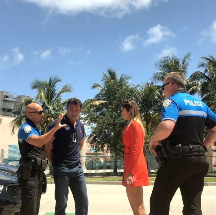 Romain Zago zatrzymany przez "policję"