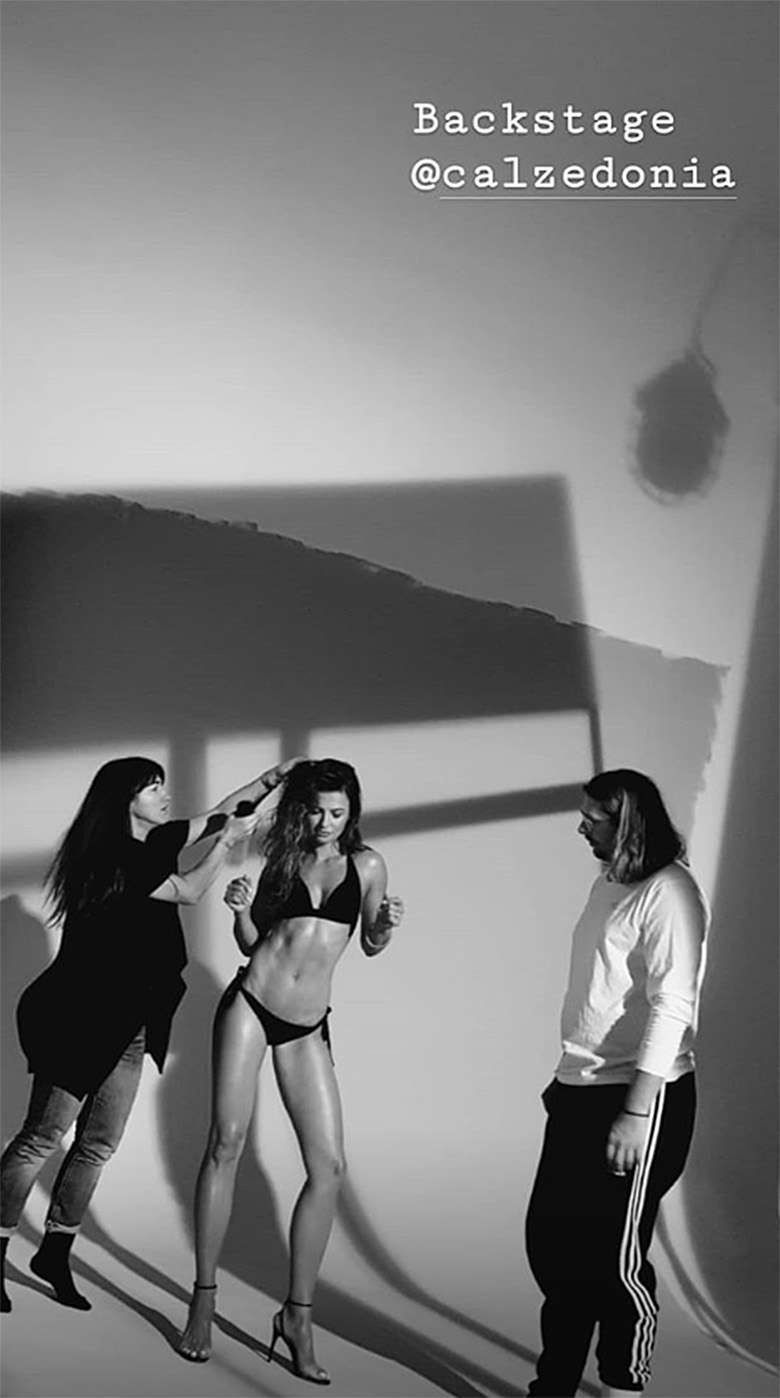 Anna Lewandowska w bikini na sesji Calzedonii