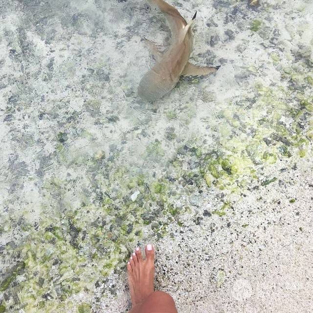 Irina Shayk na wakacjach na Tahiti