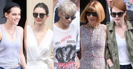 Kendall Jenner, Rita Ora, Anna Wintour po pokazie Chanel w Paryżu [ZDJĘCIA]