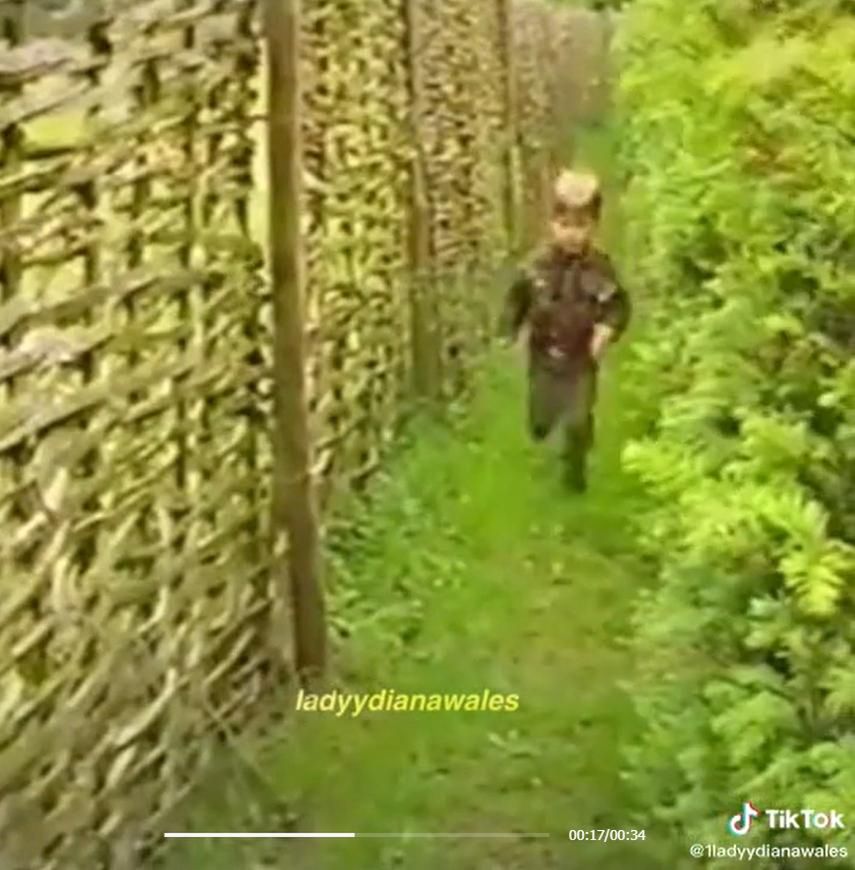 Filmik z księciem Williamem i księżną Dianą