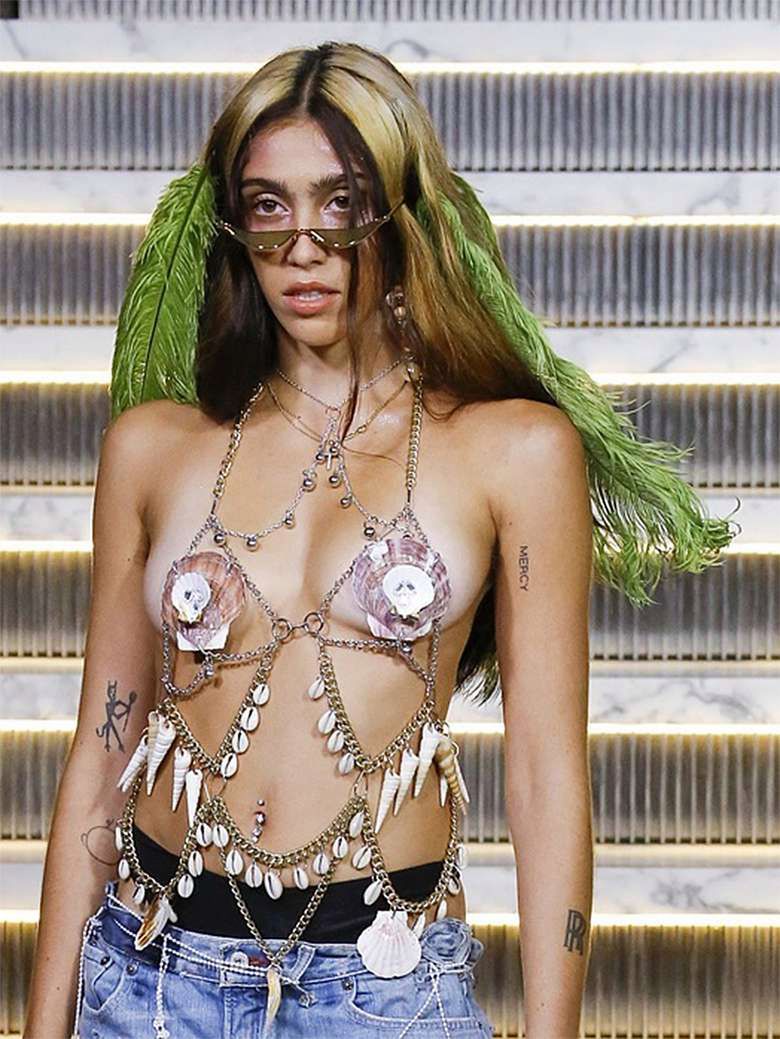 Lourdes Leon na New Your Fashion Week