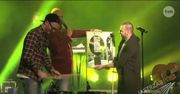 Grzegorz Hyży odebrał złotą płytę za krążek "Z całych sił". Czy ma już plany na kolejny? [wideo]