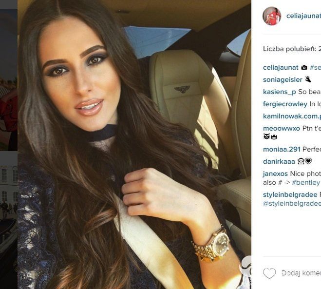 Celia Jaunat zajęła 6 miejsce w rankingu najseksowniejszy WAGs