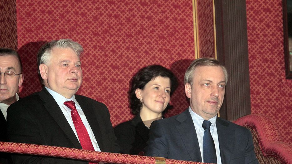 Senat. Bogdan Borusewicz i Bogdan Zdrojewski.