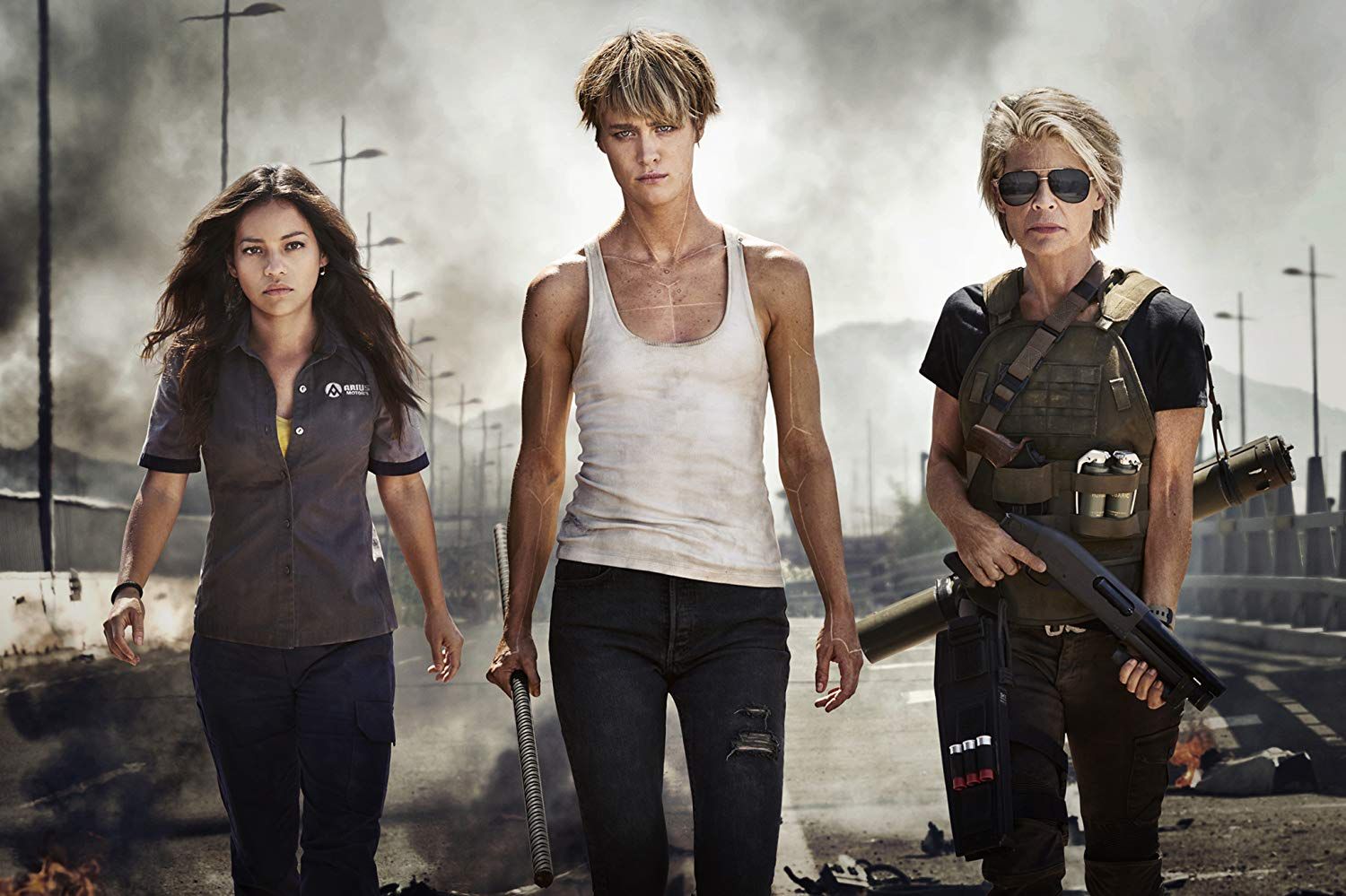 Natalia Reyes, Mackenzie Davis i Linda Hamilton w nowym "Terminatorze"