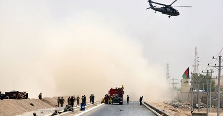 Samobójczy atak na konwój wojsk NATO