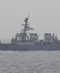 Amerykański niszczyciel zderzył się z japońskim statkiem