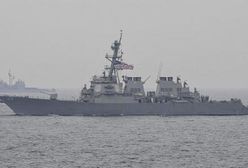 Amerykański niszczyciel zderzył się z japońskim statkiem