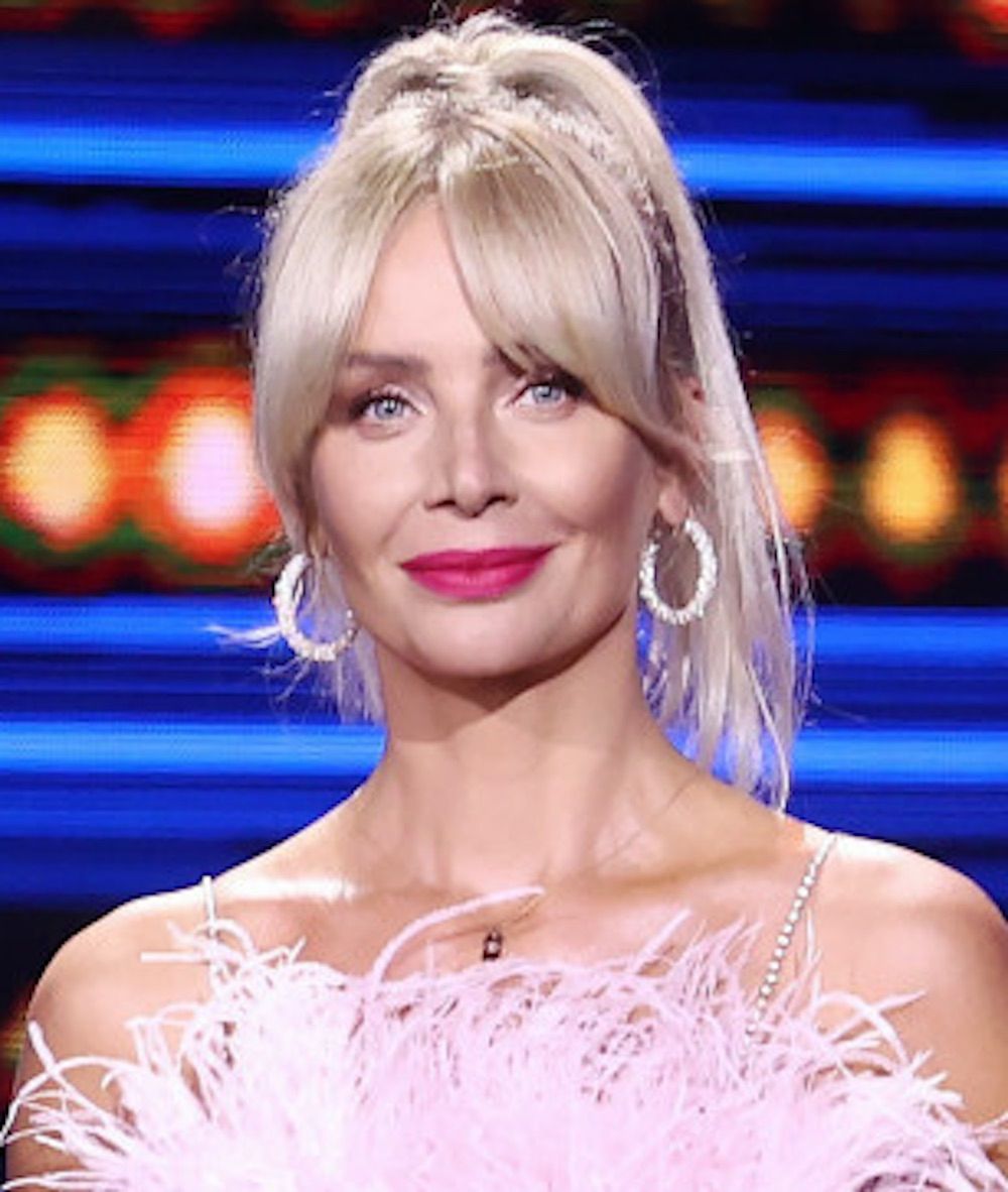 Agnieszka Woźniak- Starak w różowej stylizacji na Sopot Top of the Top 2021