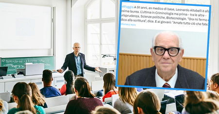 To najstarszy student świata. Zdobył 15 dyplomów i nie ma dość
