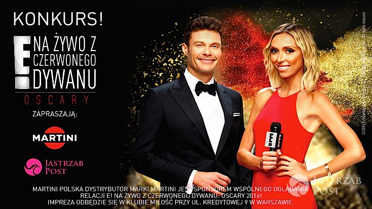 Konkurs Jastrząb Post i E Enterianment Oskary 2016