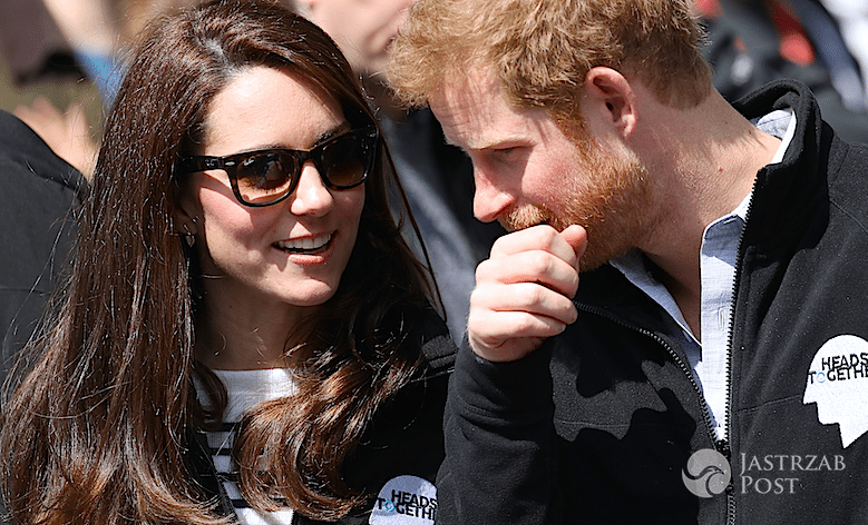 Księżna Kate i książę Harry
