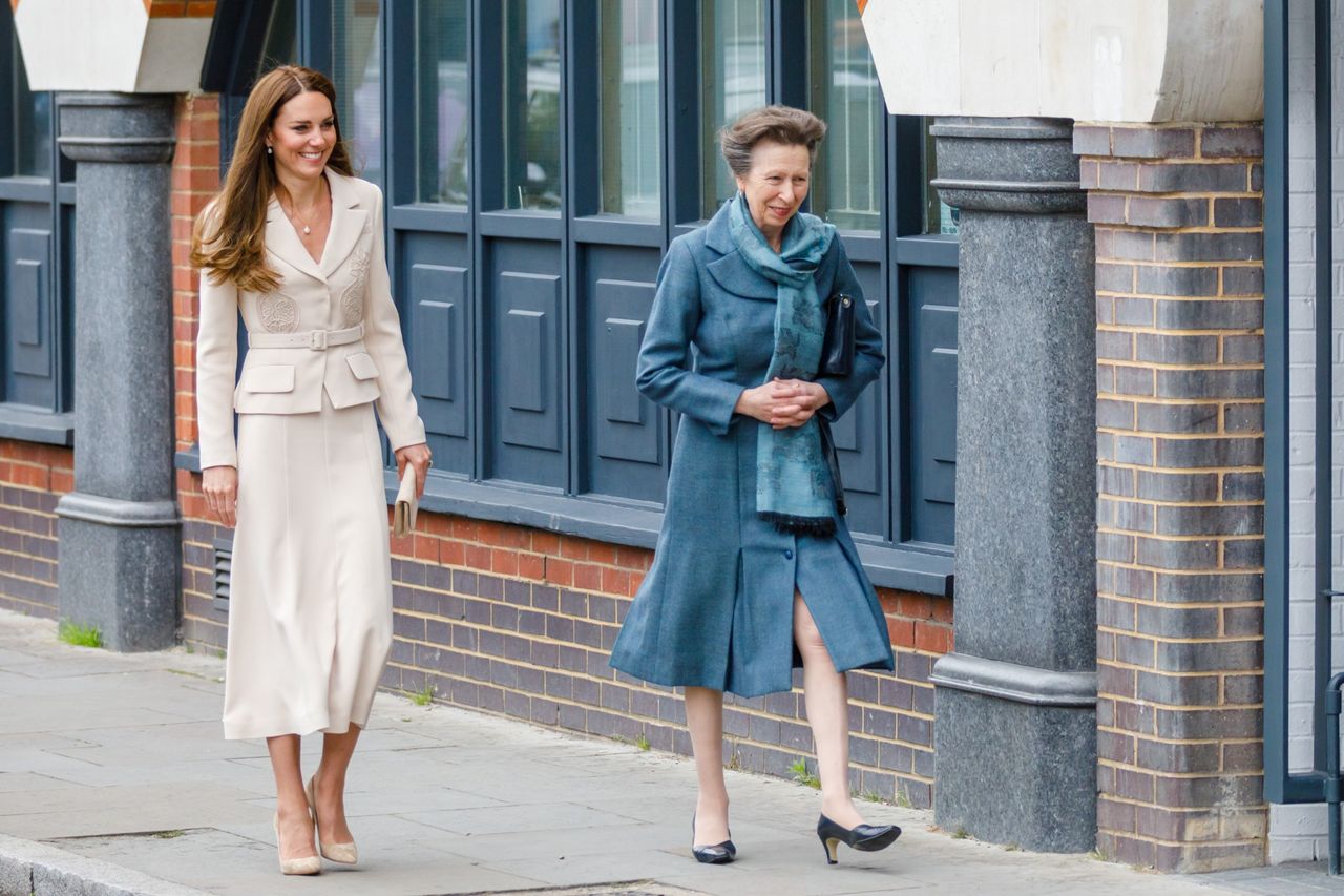 Księżniczka Anna i księżna Kate