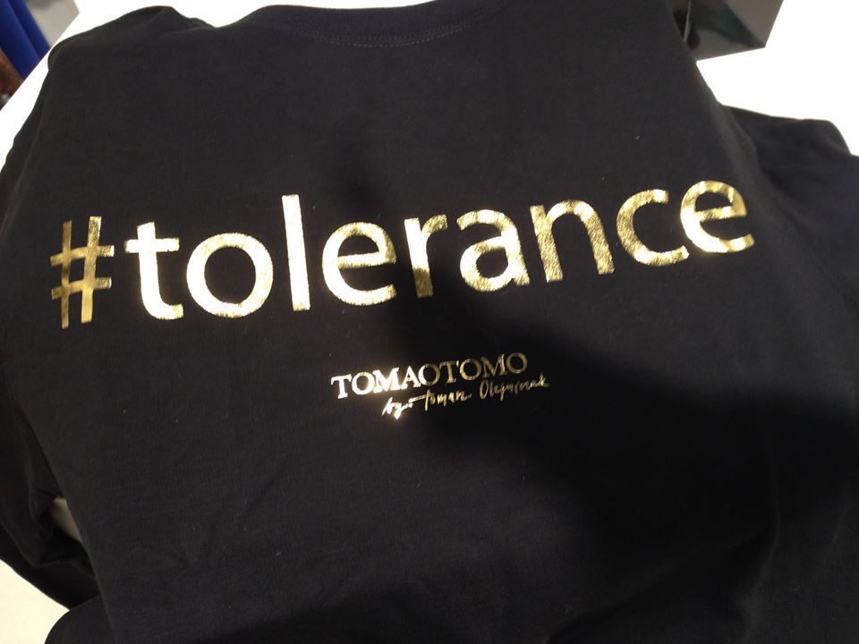 Bluza #tolerance
Fotografia: facebook.pl