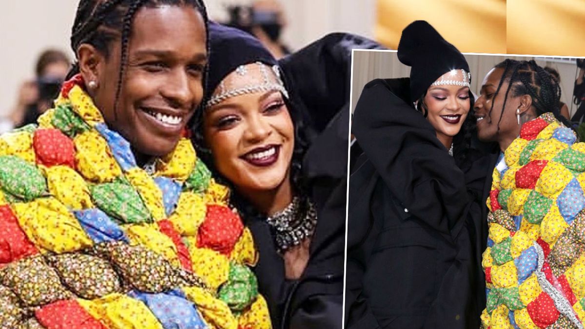 MET Gala 2021: Rihanna i A$AP Rocky na czerwonym dywanie. Ich obecność nie przeszła bez echa. I to nie tylko ze względu na stylizacje