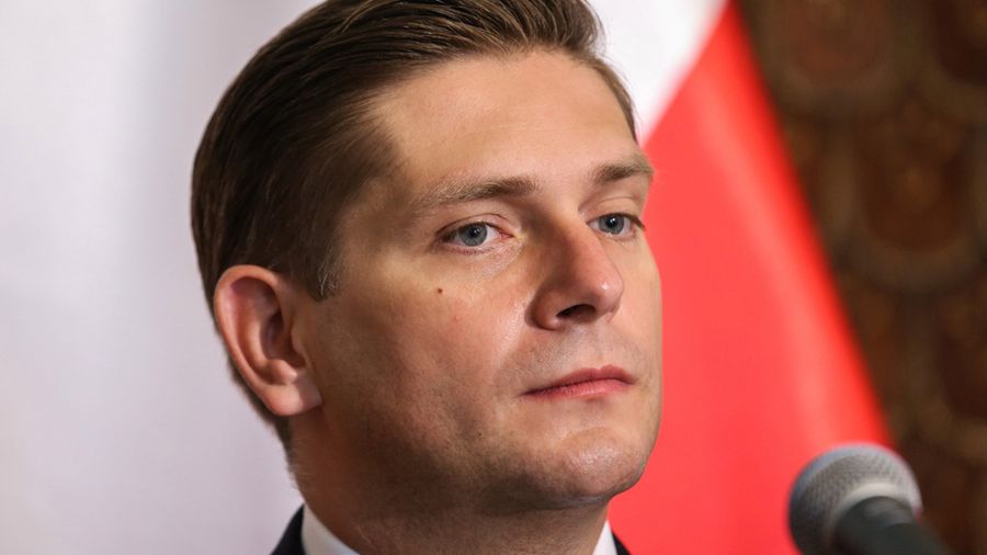 Wiceminister obrony narodowej Bartosz Kownacki