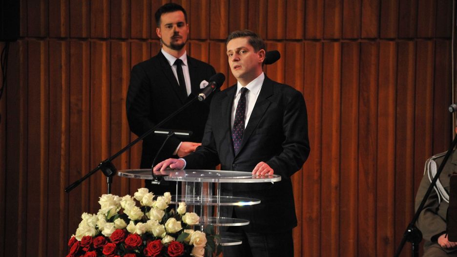 Wiceminister obrony narodowej Bartosz Kownacki