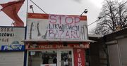 Bazar przy Banacha zamknięty. Nie pomogły protesty