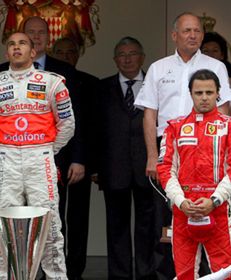 Kubica na podium GP Monaco!!!