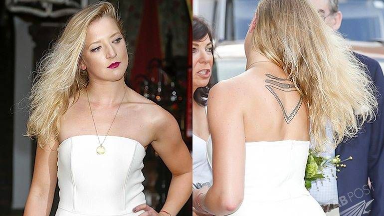 Tatuaż Lary Gessler. Co oznacza?