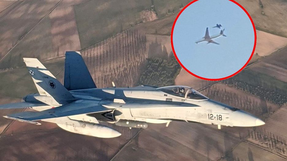 Awaria boeinga Air Canada. Do akcji włączyły się myśliwce F-18 