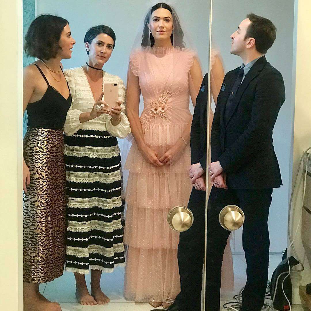 Mandy Moore w sukni ślubnej