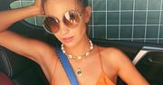 Julia Wieniawa upolowała w H&M śliczną sukienkę za grosze. Łączy wszystkie trendy lata i wygląda bardzo luksusowo