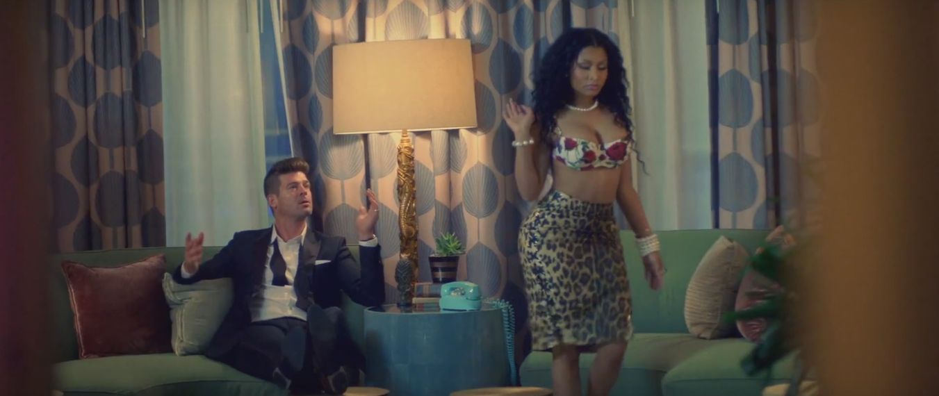 Robin Thicke, Nicki Minaj 