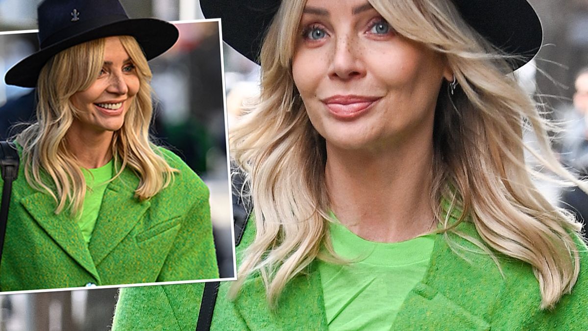 Agnieszka Woźniak-Starak - zielona marynarka