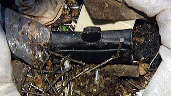 Magazyn broni i amunicji należący do terrorystów