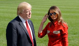 Donald Trump pojawił się na konferencji prasowej z sobowtórem Melanii? Zobaczcie te zdjęcia
