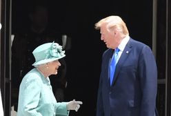 Donald Trump z wizytą u królowej Elżbiety. Ekspertka od mowy ciała ocenia